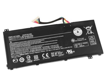 Replacement 52.5Wh Acer Aspire V15 Nitro-Black Edition VN7-592G Battery