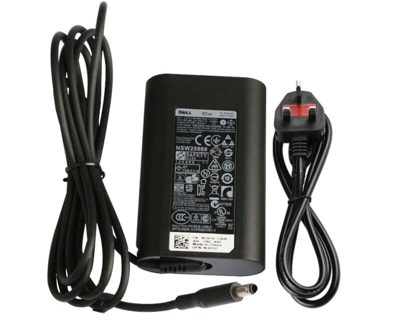 Genuine 19.5V 2.31A 45W Dell 450-19147 AC Adapter Charger + Free Cord Genuine 19.5V 2.31A 45W Dell 450-19147 AC Adapter Charger + Free Cord