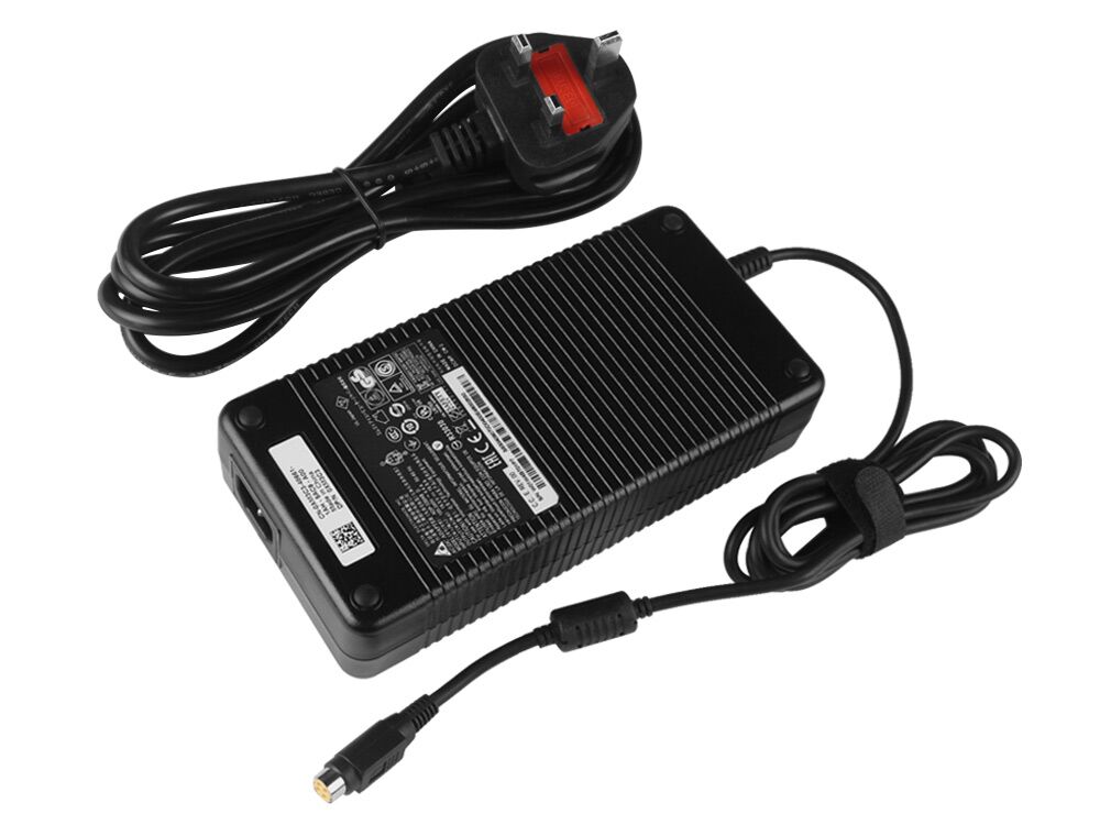 Genuine 19.5V 16.9A 330W Clevo P870KM-GS Adapter Charger + Free Cord