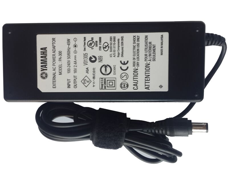 Genuine 16V 2.4A 38W AC Adapter Charger for Yamaha PA-300 Genuine 16V 2.4A 38W AC Adapter Charger for Yamaha PA-300