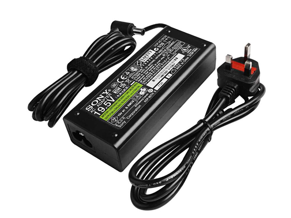 Genuine 90W Sony Vaio VPCEB44FX VPCEB45FX/BJ AC Adapter + Free Cord