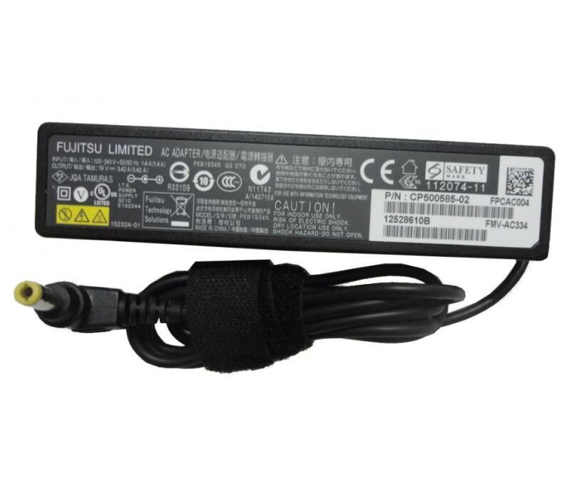 Genuine Slim 65W Fujitsu A11-065N5A CP500620 Adapter Charger + Cord Genuine Slim 65W Fujitsu A11-065N5A CP500620 Adapter Charger + Cord