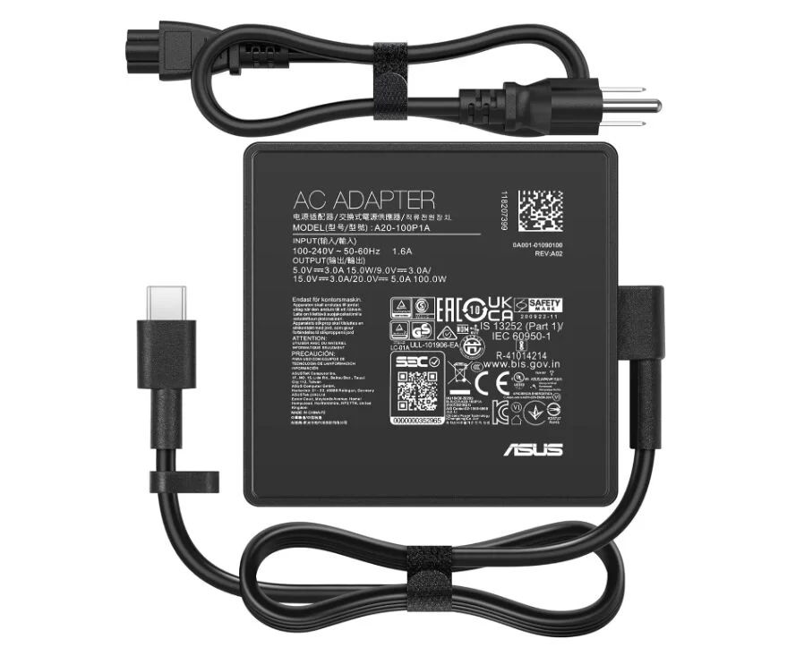 100W USB-C Acer Swift 3 OLED SF314-71 Charger AC Adapter + Cable